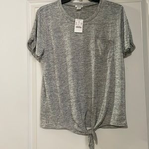 NWT! Polyester pocket tee